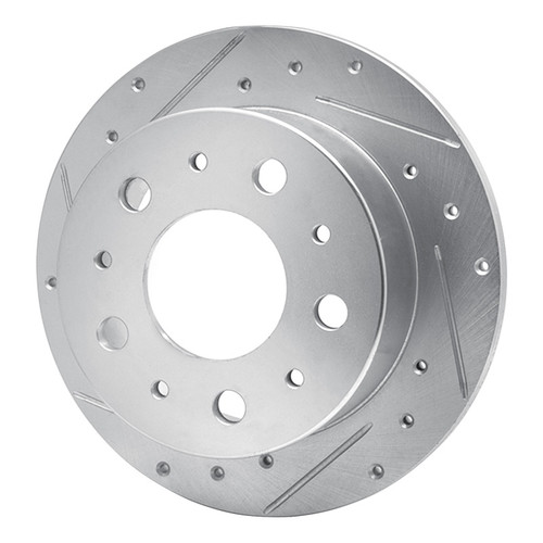 R1 14-21 Ram Promaster 2500 Rear Left Drilled & Slotted Silver Brake Rotor EDZ-40115L