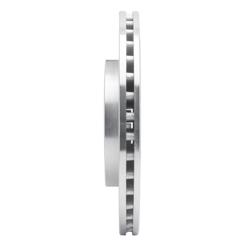 R1 86-90 Chrysler Town & Country Front Right Drilled & Slotted Silver Brake Rotor