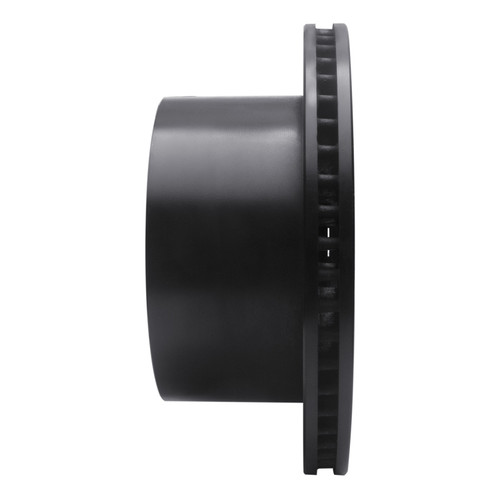 R1 00-02 Dodge Ram 4000 (Mexico) Rear Right Drilled & Slotted Black Brake Rotor