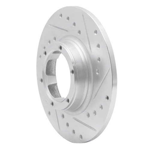 R1 71-83 Renault Lecar Front RightRear Right Drilled & Slotted Silver Brake Rotor