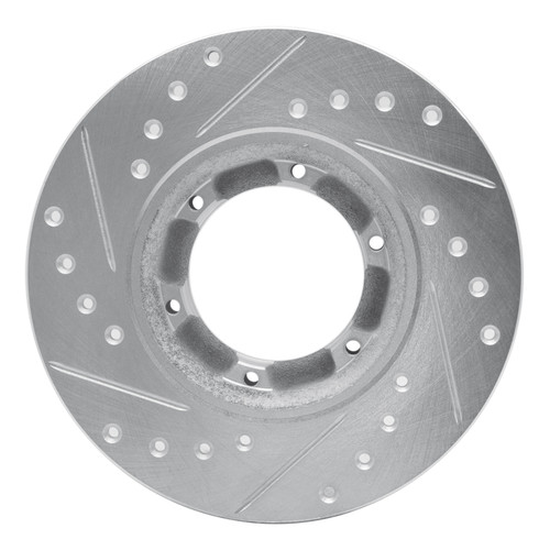R1 71-83 Renault Lecar Front RightRear Right Drilled & Slotted Silver Brake Rotor