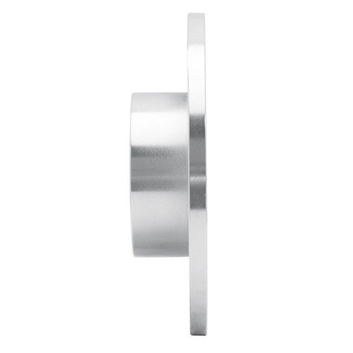 R1 74-79 Lotus Elite Front Right Drilled & Slotted Silver Brake Rotor