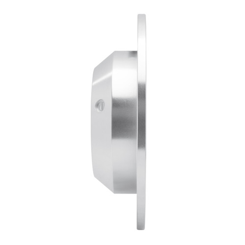 R1 15-20 Kia SORENTO Rear Right Drilled & Slotted Silver Brake Rotor