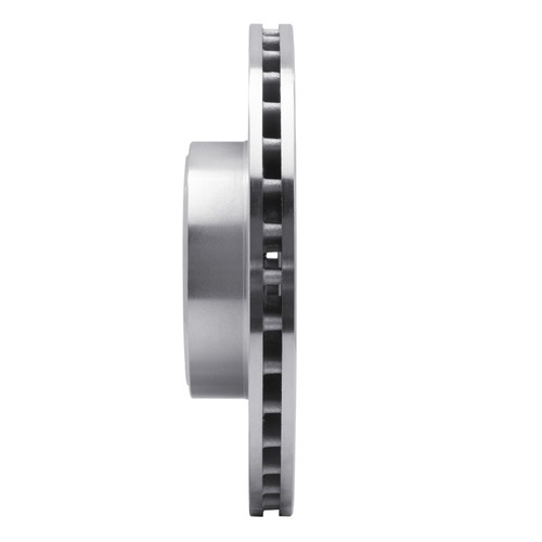 R1 71-97 Jaguar XJS Front Right Drilled & Slotted Silver Brake Rotor