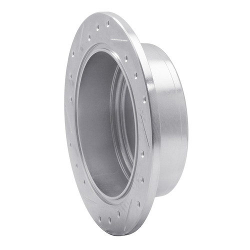 R1 99-02 Daewoo Nubira Rear Right Drilled & Slotted Silver Brake Rotor