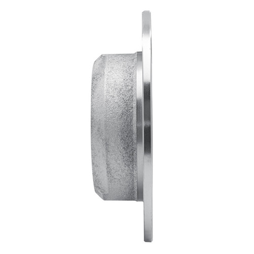 R1 64-94 Alfa Romeo Giulia Sprint Rear Left Drilled & Slotted Silver Brake Rotor