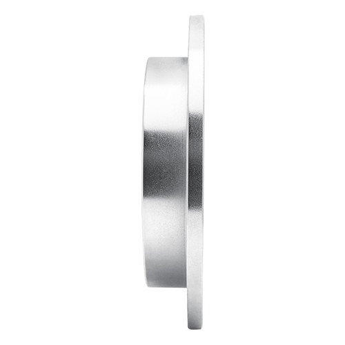 R1 91-93 Hyundai SONATA Rear Right Drilled & Slotted Silver Brake Rotor