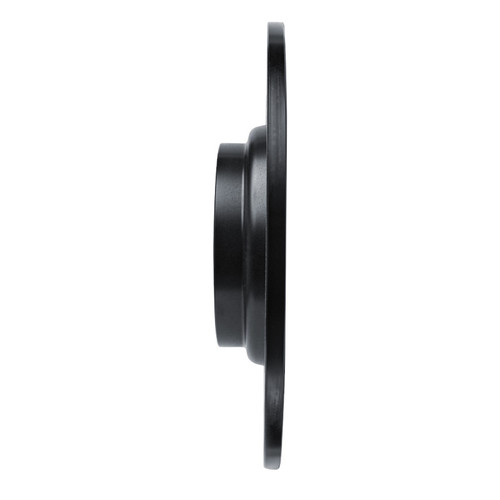 R1 16-23 Mazda CX-9 Rear Left Drilled & Slotted Black Brake Rotor