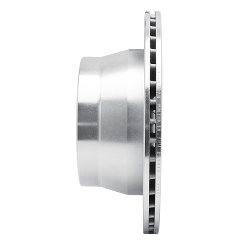 R1 87-89 Porsche 944 Except Turbo Rear Left Drilled & Slotted Silver Brake Rotor