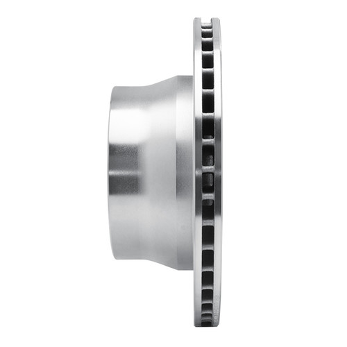 R1 87-97 Porsche 944 Except Turbo Rear Left Drilled & Slotted Silver Brake Rotor