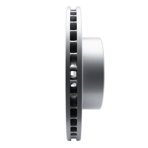 R1 87-95 Porsche 944 Turbo Front Right Drilled & Slotted Silver Brake Rotor