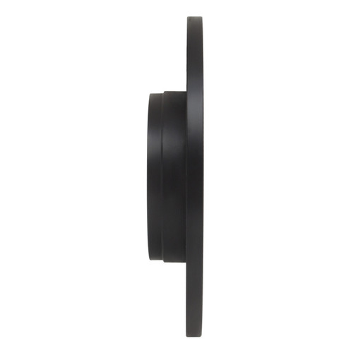 R1 78-82 Nissan 720 DATSUN Front Left Drilled & Slotted Black Brake Rotor