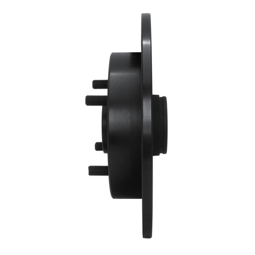 R1 88-88 Nissan Maxima Rear Right Drilled & Slotted Black Brake Rotor