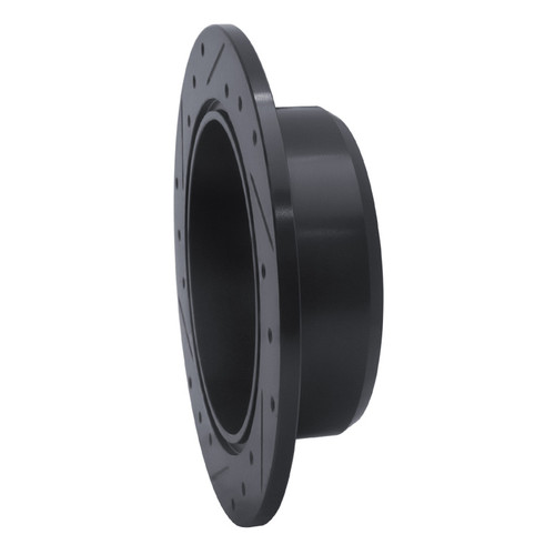 R1 94-95 Toyota Celica Rear Right Drilled & Slotted Black Brake Rotor