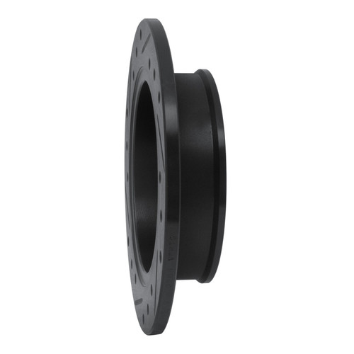 R1 85-87 Toyota Corolla (US/Canada) Rear Right Drilled & Slotted Black Brake Rotor