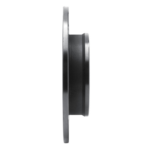 R1 79-81 Toyota Celica Rear Right Drilled & Slotted Black Brake Rotor