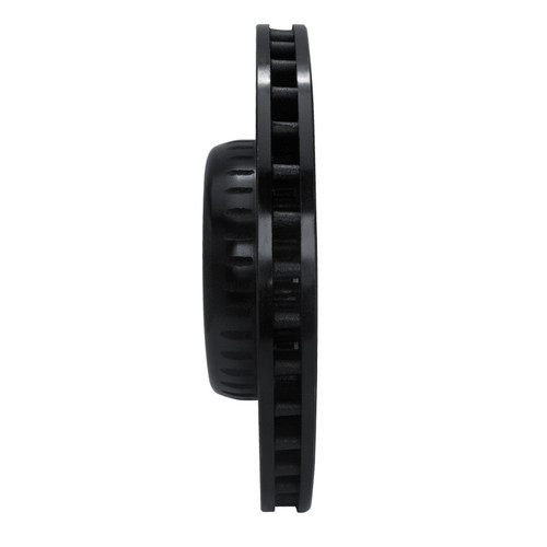 R1 15-23 Mercedes-Benz C300 Sedan Front Left Drilled & Slotted Black Brake Rotor