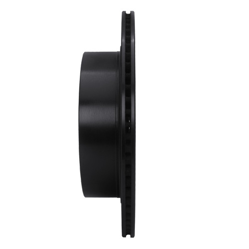 R1 01-06 Lexus LS430 Rear Right Drilled & Slotted Black Brake Rotor