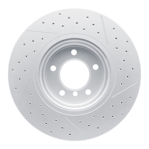 R1 13-13 BMW 135IS Front Drilled & Slotted Carbon Alloy GeoMET Rotor PCP-31085