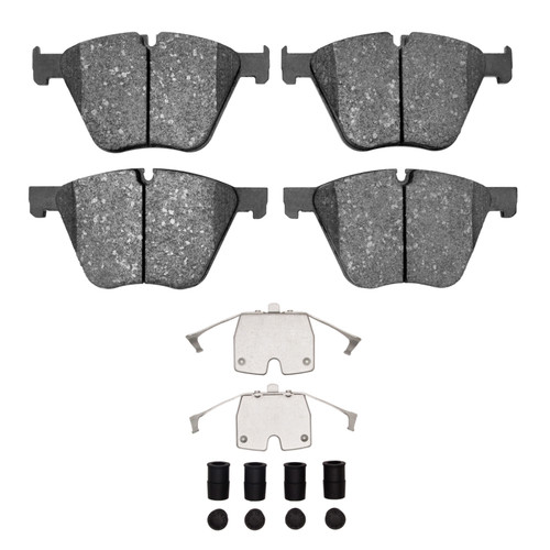 R1 10-19 BMW Alpina B7 Xdrive Front Euro Ceramic Brake Pads and Hardware Kit