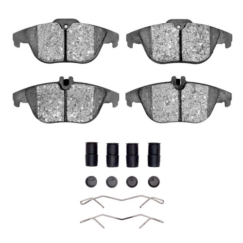R1 09-15 Mercedes-Benz GLK280 (Mexico) Rear Euro Ceramic Pads & Hardware Kit