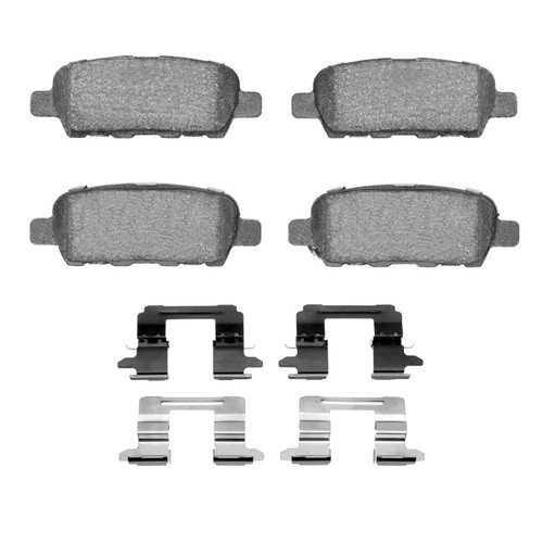 R1 02-25 Suzuki Grand Vitara Rear Euro Ceramic Brake Pads and Hardware Kit