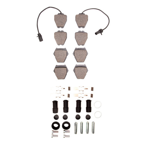 R1 99-05 Volkswagen Passat (Usa/Canada) Front Euro Ceramic Brake Pads and Hardware Kit