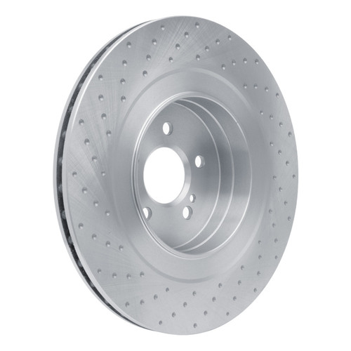 R1 07-14 Mercedes-Benz CL63 AMG Rear Dimpled Brake Rotor