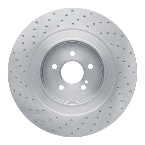 R1 07-14 Mercedes-Benz CL63 AMG Rear Dimpled Brake Rotor