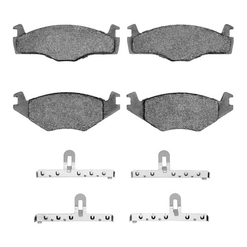 R1 84-93 Volkswagen Scirocco Front Euro Ceramic Brake Pads and Hardware Kit