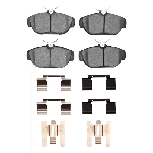 R1 91-98 Volvo S90 Front Euro Ceramic Brake Pads and Hardware Kit
