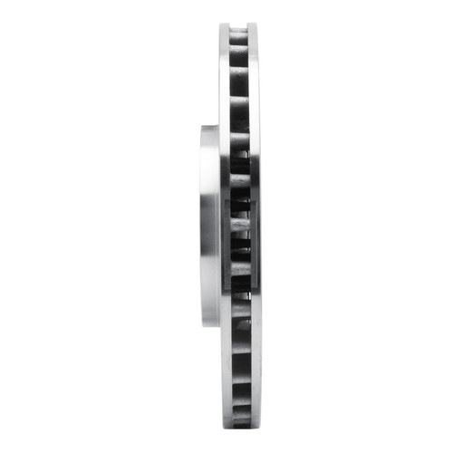 R1 09-17 Buick Regal Front Right Drilled & Slotted Silver Brake Rotor