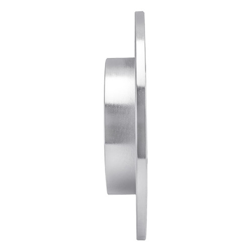 R1 06-11 Buick Lucerne Rear Right Drilled & Slotted Silver Brake Rotor