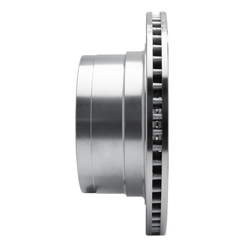 R1 03-08 Dodge Ram 2500 Rear Left Drilled & Slotted Silver Brake Rotor