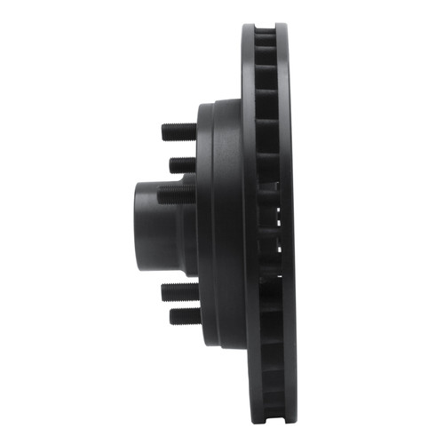 R1 88-96 Chevrolet C2500 Front Right Drilled & Slotted Black Brake Rotor