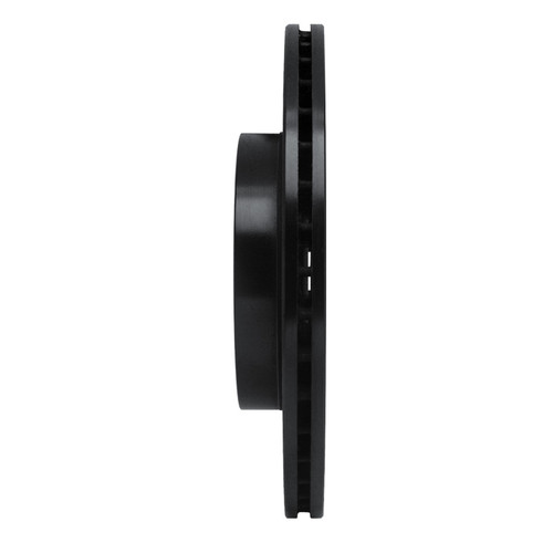 R1 90-95 Mercedes-Benz E320 Front Left Drilled & Slotted Black Brake Rotor