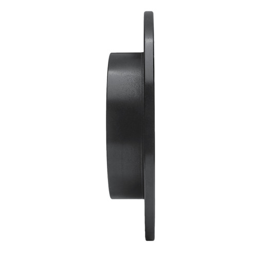 R1 01-05 Acura EL Rear Right Drilled & Slotted Black Brake Rotor