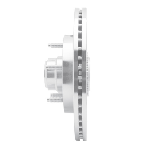 R1 97-99 Ford F-150 RWD Front Left Drilled & Slotted Silver Brake Rotor EDZ-54145L