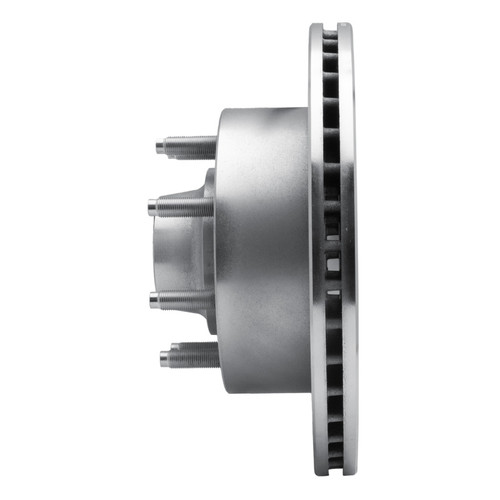 R1 95-07 Ford E-350 Econoline Front Left Drilled & Slotted Silver Brake Rotor