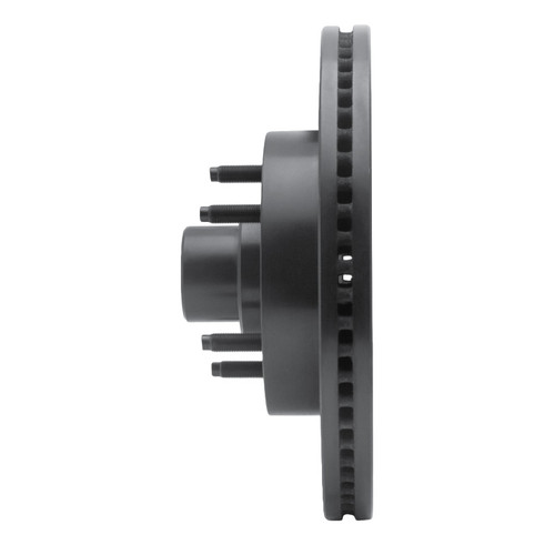 R1 04-06 Ford E-150 Club Wagon Front Left Drilled & Slotted Black Brake Rotor