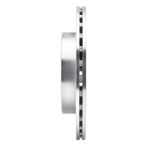 R1 93-98 Ford Thunderbird Rear Right Drilled & Slotted Silver Brake Rotor