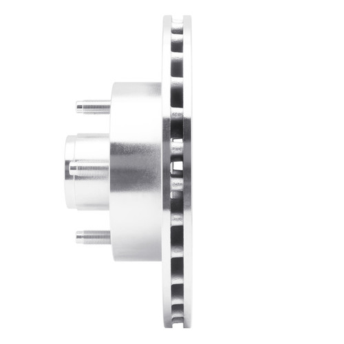 R1 78-93 Ford Thunderbird Front Left Drilled & Slotted Silver Brake Rotor