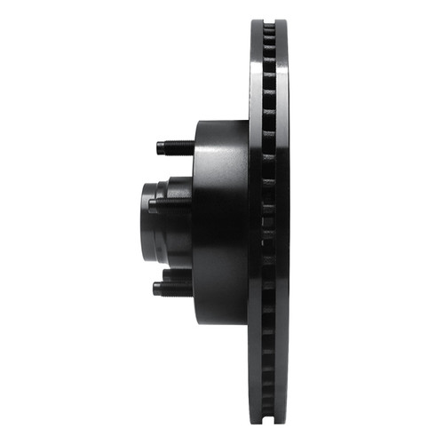 R1 01-05 Ford Explorer Sport Front Left Drilled & Slotted Black Brake Rotor