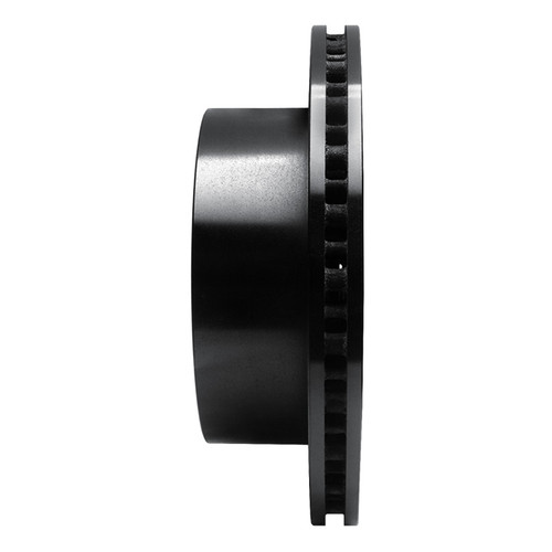 R1 99-07 Ford E-250 Econoline Rear Left Drilled & Slotted Black Brake Rotor