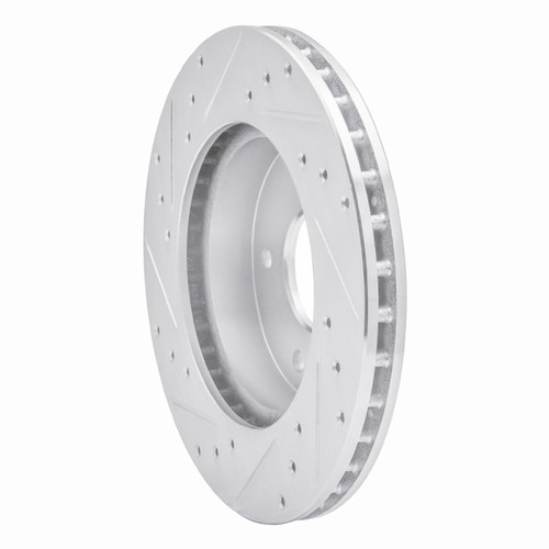 R1 78-81 Pontiac Firebird Rear Right Drilled & Slotted Silver Brake Rotor