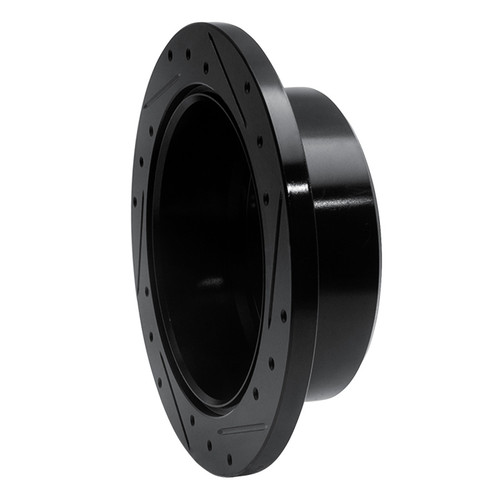 R1 04-04 Pontiac GTO Rear Left Drilled & Slotted Black Brake Rotor