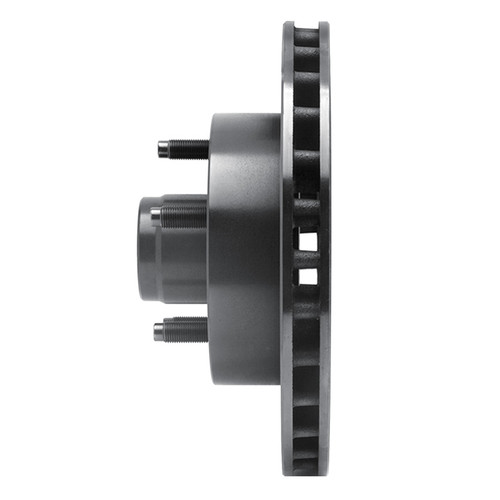 R1 95-97 Ford Ranger (USA/Canada) Front Left Drilled & Slotted Black Brake Rotor ECB-54138L