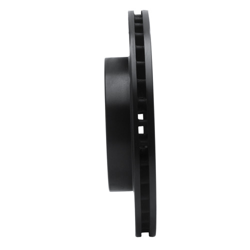 R1 78-81 Pontiac Firebird Rear Left Drilled & Slotted Black Brake Rotor