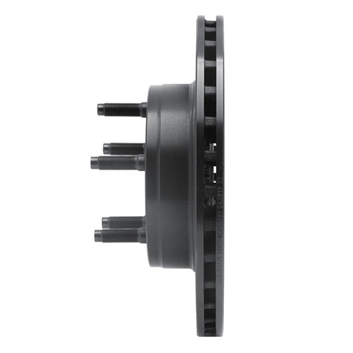 R1 93-94 Ford Explorer Front Left Drilled & Slotted Black Brake Rotor