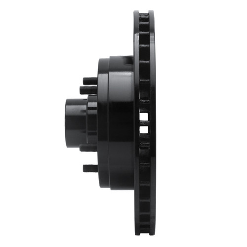 R1 91-96 Buick COMMERCIAL CHASSIS Front Left Drilled & Slotted Black Brake Rotor